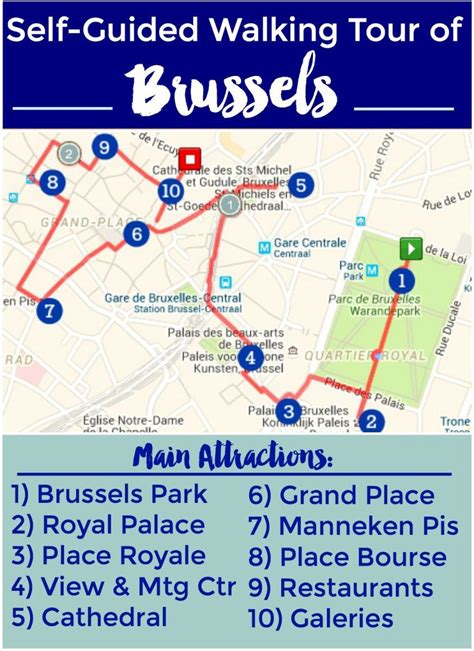 Walk this way: Touring Brussels on foot